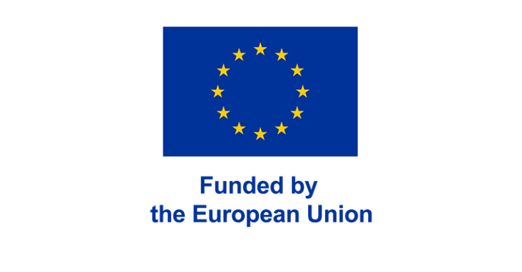 Funded by the EU logo; text "Funded by the European Union"